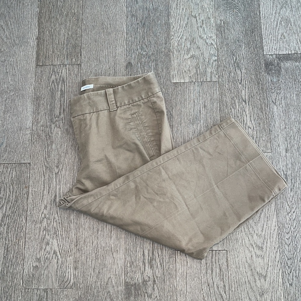 Dockers Tan Cropped Capri Pants Size 12